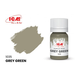 ICM 1035 - Acrylic paint, Grey Green. Volume, ml: Waterproof