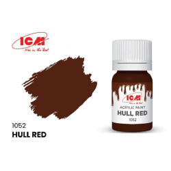ICM 1052 - Acrylic paint, Hull Red. Volume, ml: Waterproof