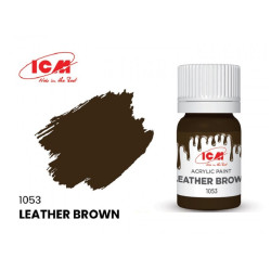 ICM 1053 - Acrylic paint, Leather Brown. Volume, ml: Waterproof