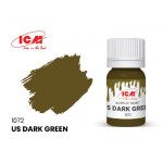 ICM 1072 - Acrylic paint, US Dark Green. Volume, ml: Waterproof