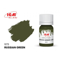 ICM 1073 - Acrylic paint, Russian tank green. Volume, ml Waterproof