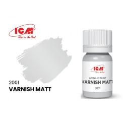 ICM 2001 - Acrylic paint, Varnish Matt. Volume ml: Top coat for any color