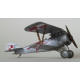 Scale plastic model airplane Nieuport 24 French biplane WWI 1/72 Roden 060