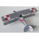 Scale plastic model airplane Nieuport 24 French biplane WWI 1/72 Roden 060