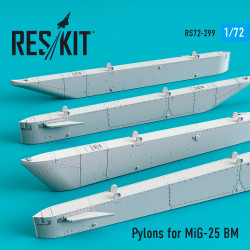 Reskit RS72-0299 - 1/72 Pylons for MiG-25 BM for plastic model kit