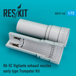 Reskit RSU72-0142 1/72 RA-5C Vigilante exhaust nozzles early type for Trumpeter