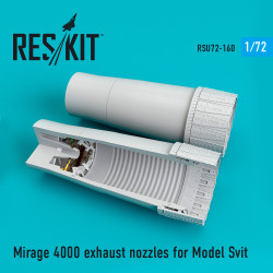 Reskit RSU72-0160 - 1/72 Mirage 4000 exhaust nozzles for Model Svit model kit