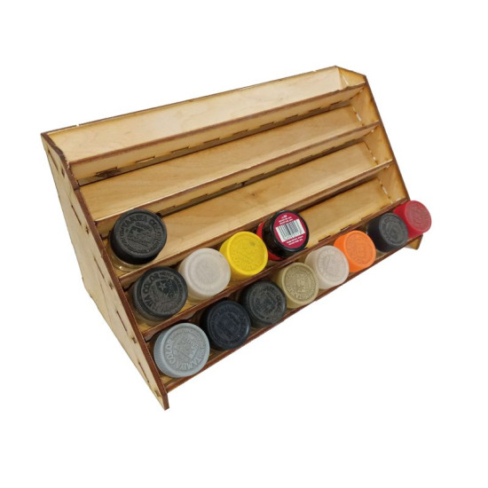 LMG WO-1234 Paint stand for 50 containers with a diameter of 35 mm, LMG