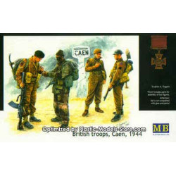 British Troops Caen 1944 Commandos 1/35 Master Box 3512