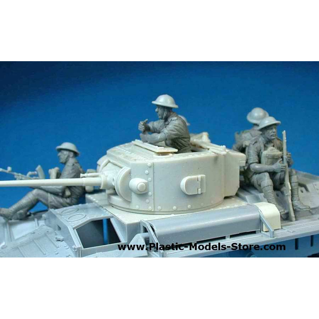 Miniart 37059 1/35 Scale Modern British Crew Plastic Model Kit - Unpainted & Unassembled