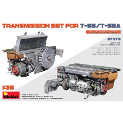 Miniart 37073 - 1/35 Transmission for the T-55 / T-55A tank scale model kit
