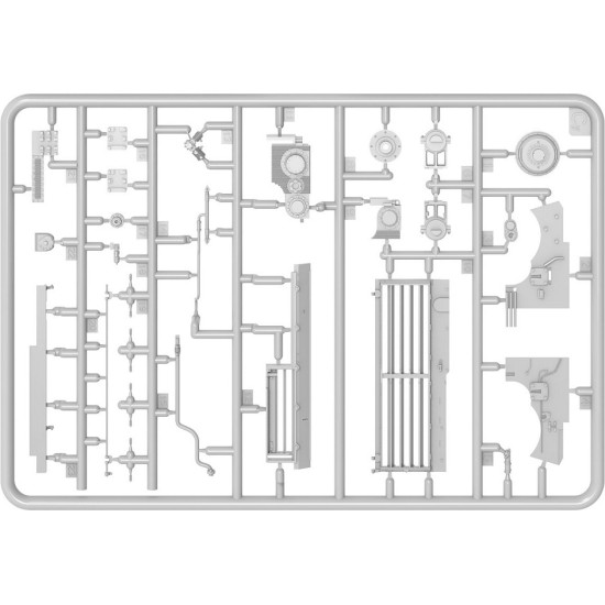 Miniart 37073 - 1/35 Transmission for the T-55 / T-55A tank scale model kit