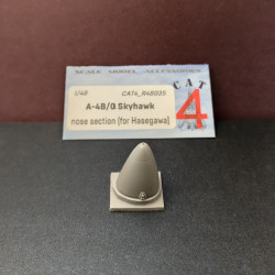 CAT4 R48035 - 1/48 A-4B/P/Q Skyhawk nose section (for Hasegawa model kit)