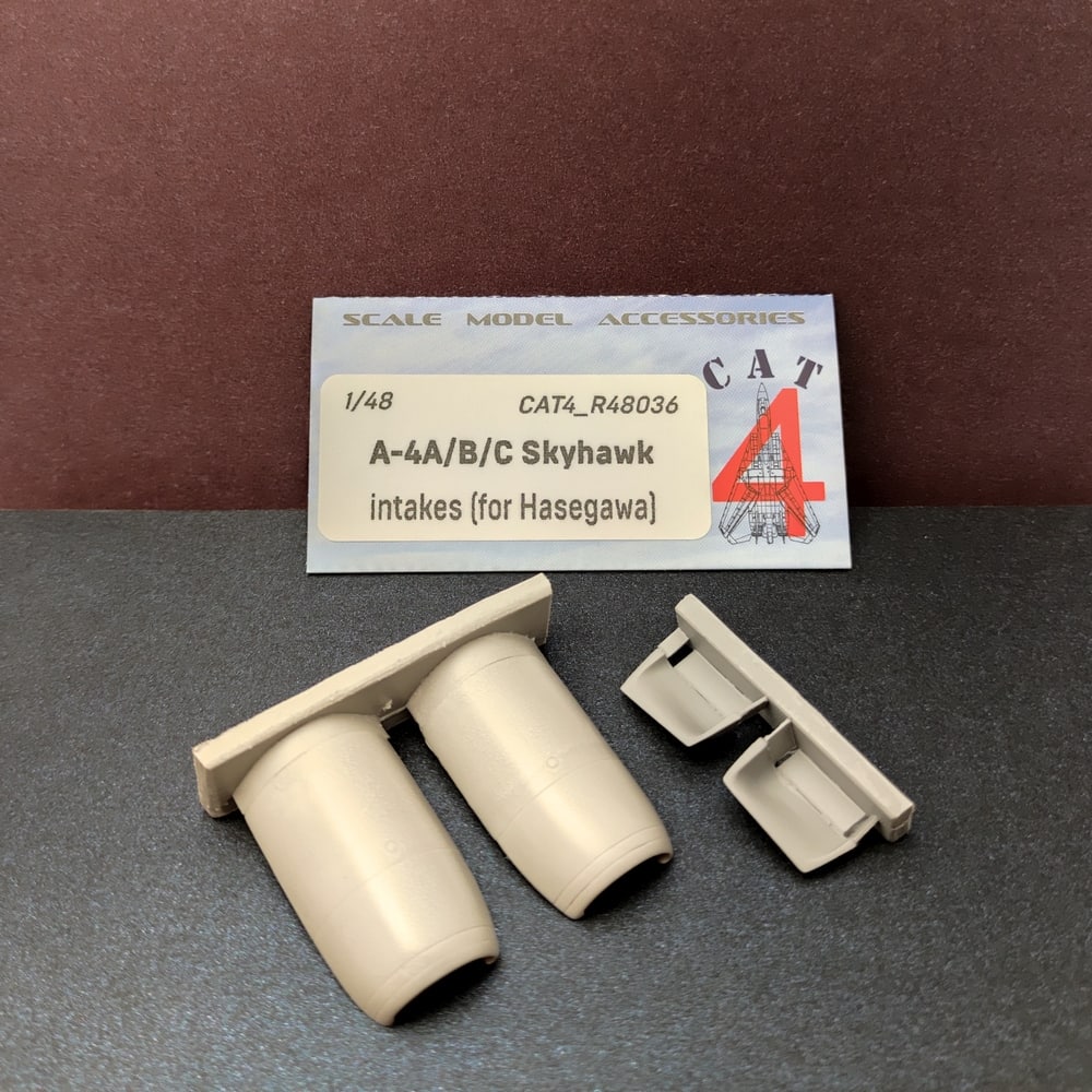 CAT4 R48035 1/48 A-4B/P/Q Skyhawk Nose Section – Resin Kit For Hasegawa Model (Unpainted, Unassembled)