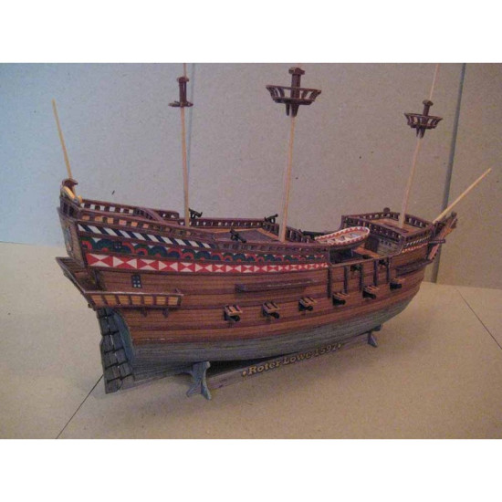 Paper Model Kit Galleon 