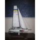 Paper Model Kit Racing yacht L30 class, 1/25 scale, Orel 309, Civilian fleet