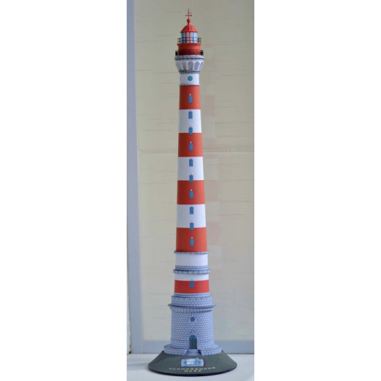 Paper Model Kit Osinovetsky lighthouse, 1/150 Orel 317, Lighthouse, Russia, 1910