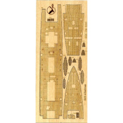Wooden veneer decks Orel 320/3 Minefeller "Albatross" 1/200, Navy, Germany 1908