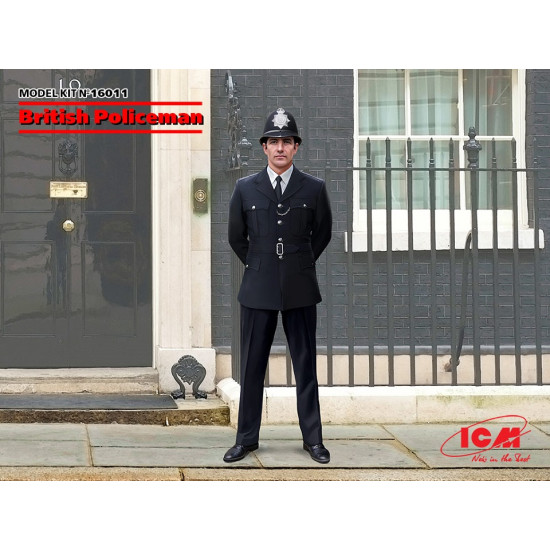 ICM 16011 - 1/16 - British Policeman scale plastic model kit