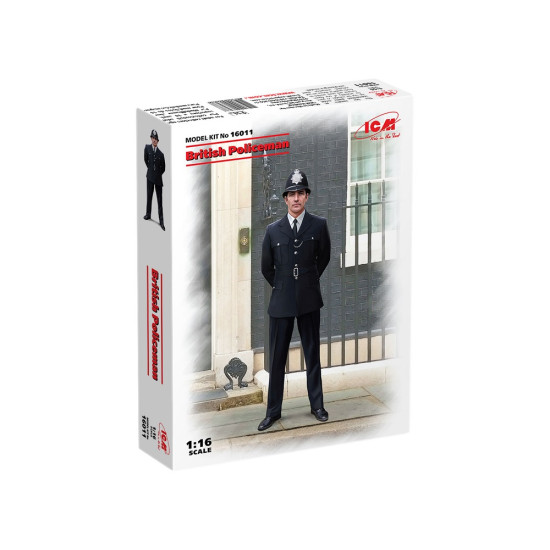 ICM 16011 - 1/16 - British Policeman scale plastic model kit