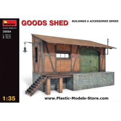 Goods Shed - Railway Storage 1/35 Miniart 35554