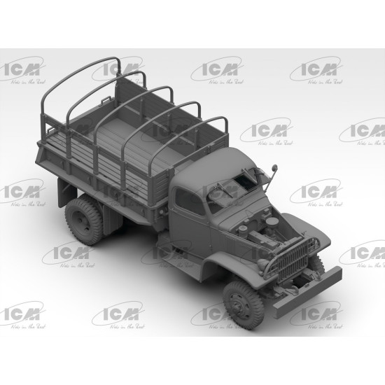 ICM 35593 - 1/35 - G7107 Army Truck WWII scale plastic model kit