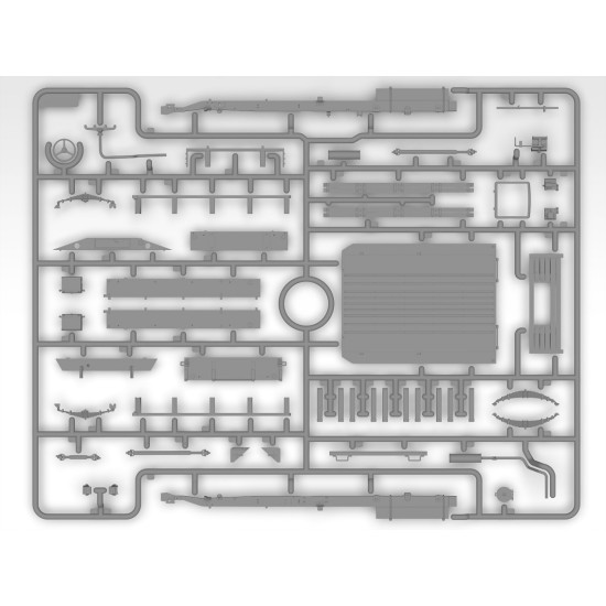 ICM 35593 - 1/35 - G7107 Army Truck WWII scale plastic model kit