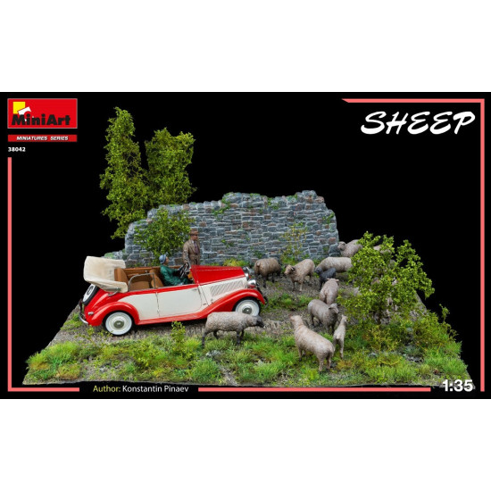 Miniart 38042 - 1/35 SHEEP scale plastic model kit Miniatures