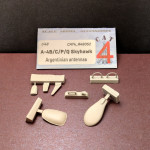 CAT4 R48052 - 1/48 - A-4B/C/P/Q Skyhawk Argentinian antennas