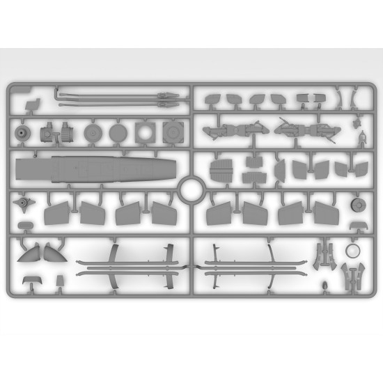 ICM 32061 - 1/32 AH-1G Cobra (late production) US Attack Helicopter scale model