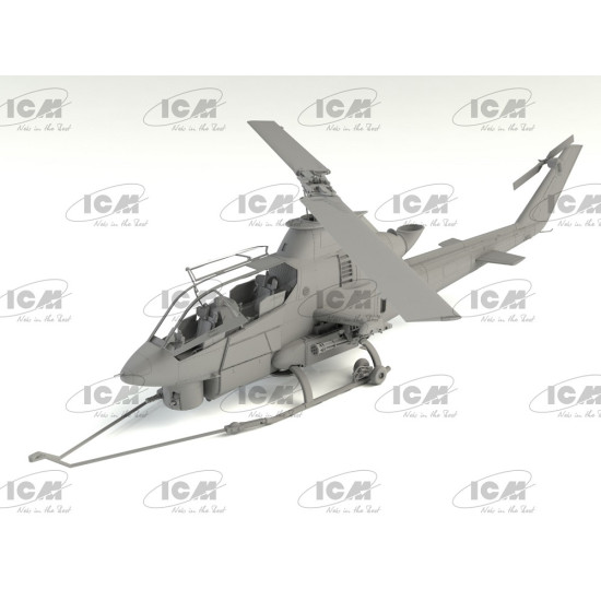 ICM 32061 - 1/32 AH-1G Cobra (late production) US Attack Helicopter scale model