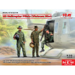ICM 32114 - 1/32 US Helicopter Pilots (Vietnam War) scale plastic model kit