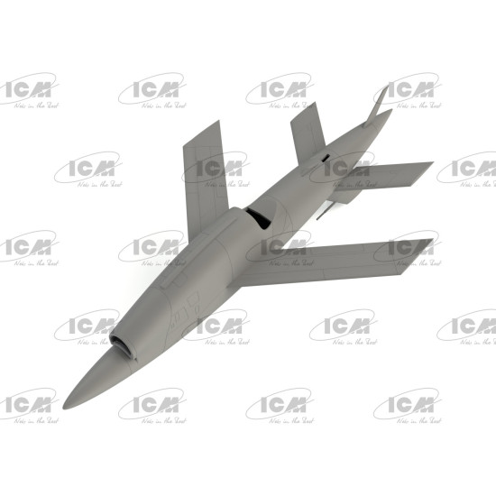 ICM 48403 - 1/48 BQM-34A (Q-2C) Firebee US Drone plastic model kit