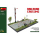 Miniart 36059 - 1/35 Railroad Crossing scale plastic model kit