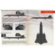 Print Scale 72-435 - 1/72 Lockheed SR-71 Part-1, Decals for aircraft