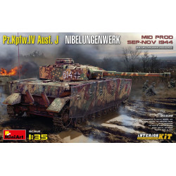 Miniart 35339 - 1/35 Pz.Kpfw.IV Ausf. J Nibelungenwerk. MID PROD. SEP-NOV 1944
