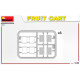 Miniart 35625 - 1/35 FRUIT CART Box Contains Model of Fruit Cart scale plastic