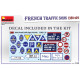 Miniart 35645 - 1/35 FRENCH TRAFFIC SIGNS 1930-40s scale plastic model kit