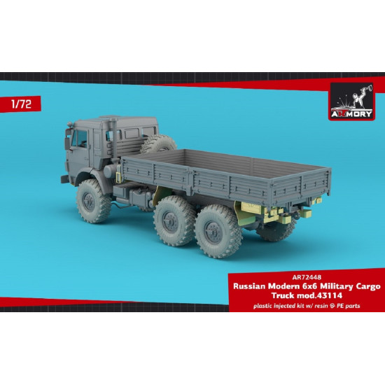 Armory AR72448 - 1/72 Russian Modern 6x6 Military Cargo Truck mod.43114, LIMITED