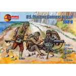 Mars Figures 72125 - 1/72 U.S. Machine Gunners (D-Day) WWII plastic model kit