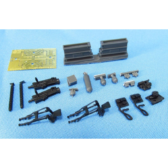 Metallic Details MDR4892 - 1/48 B-17. Waist-gunners cabin (Monogram) scale kit