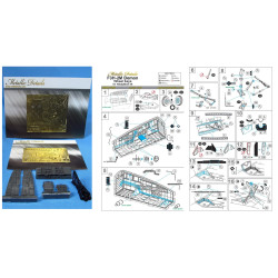 Metallic Details MDR4899 - 1/48 F3H-2M Demon. Wheel bays (for HobbyBoss model)