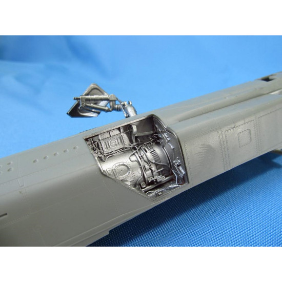 Metallic Details MDR48101 - 1/48 MiG-27. Wheel bays (for Trumpeter model kit)