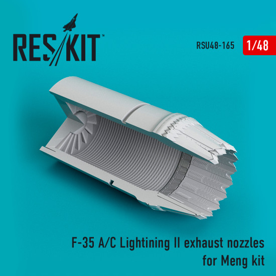 Reskit RSU48-0165 - 1/48 F-35 (A/C) Lightning II exhaust nozzles for Meng Kit