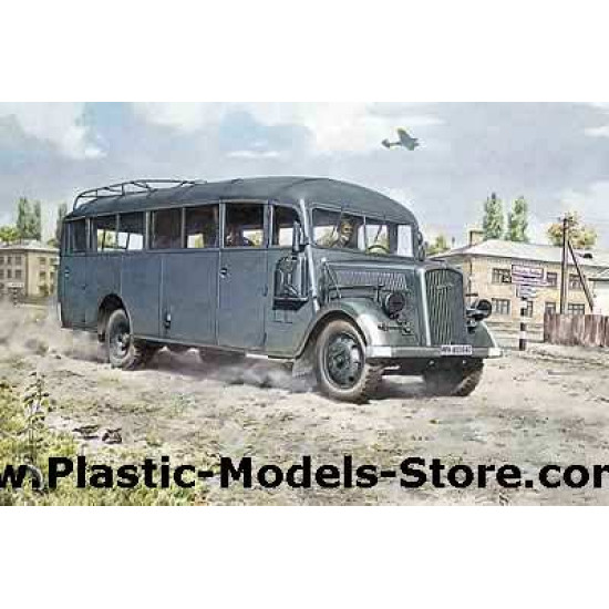 Opel 3.6-47 Omnibus German vehicle WWII 1/72 Roden 720