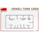 Miniart 37086 1/35 Israeli Tank Crew. Yom Kippur War Plastic Figures Kit
