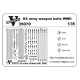 Vmodels 35070 - 1/35 US Army weapon belts WWII, scale model kit