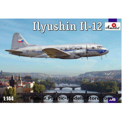 IL-12 Ilyushin Czech airliner 1/144 Amodel 1445