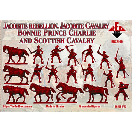 72149 Jacobite Rebell 1/72 Bundle lot of Red Box 72141 Cavalry 