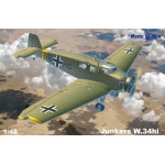 Mikro Mir 48-019 - 1/48 - Junkers W.34hi with 3D decals, scale model kit